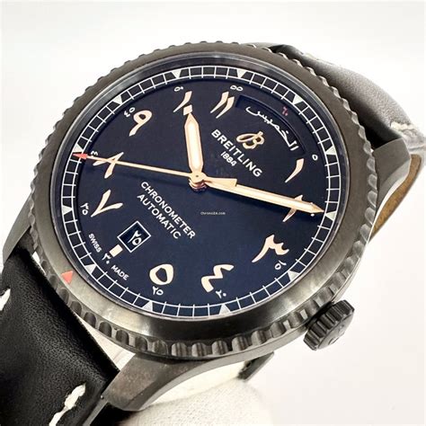 breitling arabic dial|breitling aviator 8 b01.